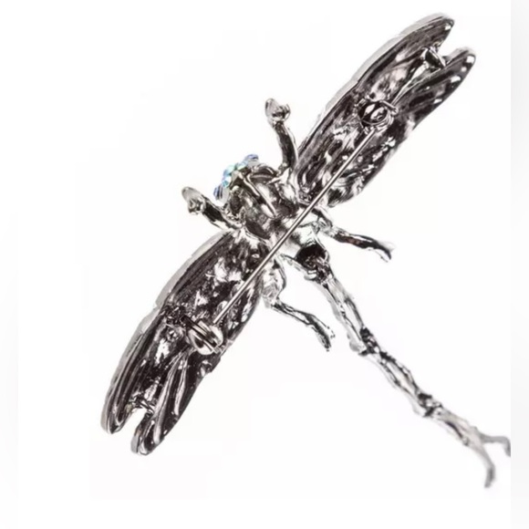 New Dragonfly Rhinestone brooch - Picture 6 of 6
